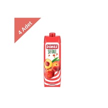 Dimes Şeftali Meyve Suyu 1 L X 4 Adet
