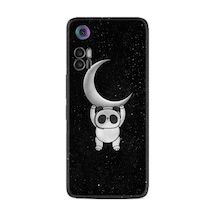 Tcl 30+ Plus Kılıf T676k Kılıf Resimli Desenli Silikon Platinium Series Panda Moon 1811