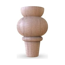 Bleg Ahşap Koltuk Ayağı Kupa 10cm Kupa10as7511 Abanoz