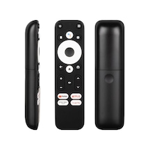 Mecool Km2 Plus Uyumlu Sesli Komut Özellikli Uzaktan Kumanda - Siyah