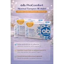 O.b. Procomfort Normal Tampon 16lı 2 Paket Ultimate Comfort Silktouch Teknolojili