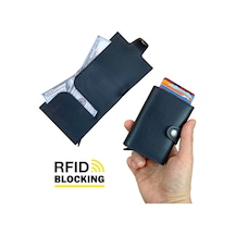 Modica Angora - Rfid Para Bölmeli Mekanizmalı Cüzdan/Akıllı Kartlık