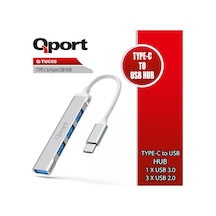 Q-tuc05 Type-c To 4 Port Usb Çoklayıcı