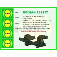 Termostat - Plastik Gövdeli Komple 83 C Vw Eos - Golf Plus - Golf 5 - 6 - Jetta 3 - 4 - Passat - Scirocco - A1-a
