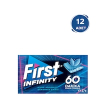 First Infinity 60 Dakika Nane Aromalı Şekersiz Sakız 12'li