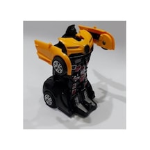 Robota Dönüşen Araba Bugatti Sarı Diğer