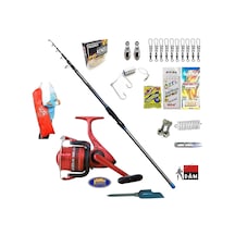 Xt1 Tele 360cm 3.00lbs Lineaeffe Ocean Master 50 Profesyonel Kıyı Olta Takımı Seti