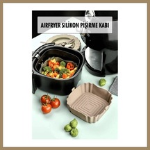 Bezos Bütün Airfryer'lere Uyumlu Vizon Silikon Pişirme Kabı 22