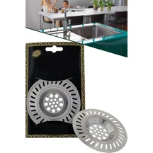 Paslanmaz 11cm Çapında Paslanmaz Çelik Büyük Boy Seyyar Kaliteli Lavabo Süzgeci 1410 Paslanmaz Çelik Diğer