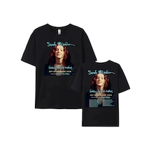 Tarzsokak Beyaz Fumblıng Ekstasya 30th Yıldönümü Turu, Sarah Mclachlan Grafik Tshirt Yaz P Siyah
