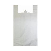Hubrendy Tedarik Beyaz Atlet Poşet Küçük Boy 25x45 Cm Takriben 110 Adet 1 Kg