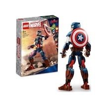 LEGO® 76258 Super Heroes Kaptan Amerika Yapım Figürü 310 Parça