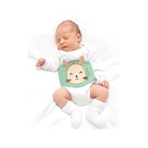 Sevi Bebe Gaz  Kiraz Çekirdekli Bebek Bel Bandı Mint Mommyslab 769296073659