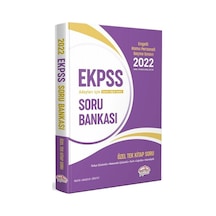 2022 EKPSS Soru Bankası Özel Tek Kitap- Editör
