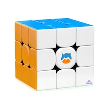 Hediyecik Gan Monster Go 3x3 Mıknatıslı Manyetik Zeka Küpü Akıl Küpü Rübik Küp Mobil Uygulamalı