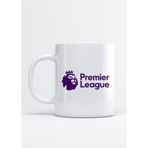 Premier League Logo Kupa Bardak Beyaz