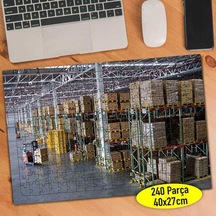 Üretici Fabrikanın Depo Alanı 240 Parça Puzzle Yapboz-89041162