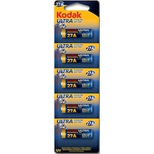 Kodak 27A Ultra Alkalin Serisi Pil 5'li