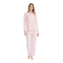 U.S. Polo Assn. U.s Polo Assn. 17108 Kadın Uzun Kollu Yuvarlak Yaka Pijama Takımı-pembe Pembe U.S. Polo Assn. U.s Polo Assn. 17108 Kadın Uzun Kollu Yuvarlak Yaka Pijama Takımı-pembe Pembe