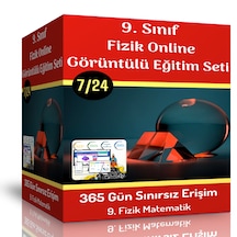 9. Sınıf Fizik Online Görüntülü Eğitim Seti