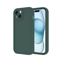 Newface - 856 - İphone 14 Kılıf Viera Silikon - - Edntrend - Koyu Yeşil