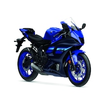 Yamaha Yzf-r7 Yan Sağ Sol Grenaj Sticker Seti  Tasarım Etiket Modeli Mavi Renk