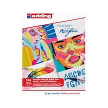 Edding Akrilik ve Yağlıboya Pad 300Gr. A3 - 10 Yaprak