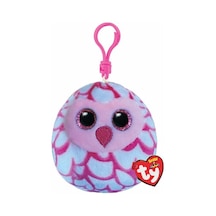 Ty Squishy Beanies Peluş Baykuş Anahtarlık Pinky