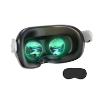 Startrc Oyunları Meta Quest 3s Yüz Maskesi Silikon Kapak Ve Lens Koruma Kapağı