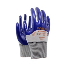 Faba Ep-1302 Nitril Polyester Eldiven No 9/l