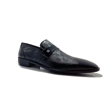 EHİL 4986 Siyah/Rugan Hakiki Deri Erkek Klasik Ayakkabı
