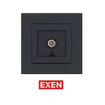 Exen Füme Uydu Prizi F Konnektör Mekanizma