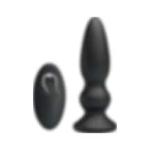 Odins Shop BDM1258 USB Şarjlı 12 Titreşim Modlu Kumandalı Boğumlu Plug