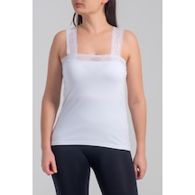 Belinay 6012 Kadın Dantelli Atlet 001