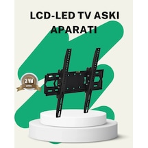 Hubrendy  32 İnç Tv Duvar Askı Braketi Stabil Güvenli Montaj Çelik Gövde