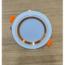 Sorti 7w Sıva Altı 3 Renk Led Spot Gold Kasa Beyaz - Gold Sorti 7w Sıva Altı 3 Renk Led Spot Gold Kasa Beyaz - Gold