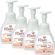 Fomy Kremli Hassas Cilt El Yüz Vücut Temizlik Köpüğü 300 ML x 4