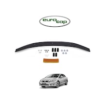 Eurocap Honda Civic 9 Ön Kaput Koruma Rüzgarlık 3Mm Abs 2012-16