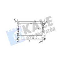 Opel Astra F Motor Radyatoru 1.6 1993-1994 C16se Kale 371000