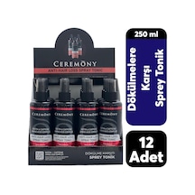 Ceremony Biotin & Caffeine & Amino Acid Complex İçeren Dökülme Karşıtı Sprey Tonik 12 x 250 ML