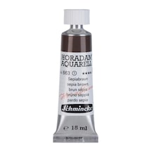 Schmincke : Horadam Aquarell Artist Sulu Boya : 15 Ml Tüp : Seri 1 663 Sepia Brown