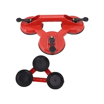 3 Lü Cam Vantuz Vakumlu Seramik Tutucu Cam Vantuzu 1. Sınıf Plast