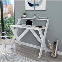 Reyo Home Enda X Ayaklı Raflı Ders Çalışma Masası 50x90 Cm Beyaz Reyo Home Enda X Ayaklı Raflı Ders Çalışma Masası 50x90 Cm Beyaz