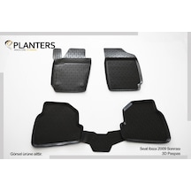 Ekiciler Seat Ibiza 09+3D Havuzlu Paspas Direksiyon Kılıfı
