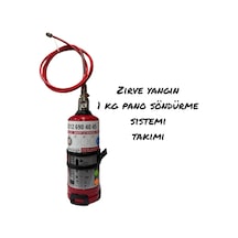 1 Kg Otomatik Pano Söndürme Tüpü - Ruhsat Için Uygun