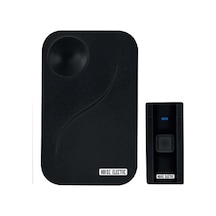 Horoz Fujı-d 3vdc Full Siyah Kablosuz Kapı Zili