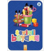 Sevimli Boyama - Lacivert - Ezjı-652130