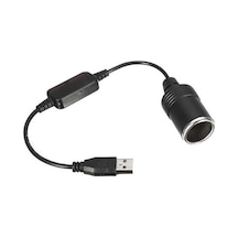 Powermaster Usb 2.0 5v 2a To 12v 800ma Dişi Çakmaklık Çevirici