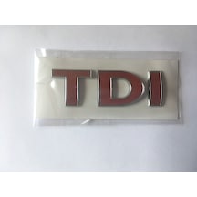 Volkswagen Tdi Bagaj Yazısı Komple Kırmızı 1J0853675Ac (274129636)