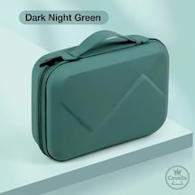 Xuweiwei 1 Adet Eva Sert Kabuklu Dijital Depolama Çantası Yeşil Şok Emici Koruma File Cepli Taşınabilir Elektronik Organizatör Yeşil